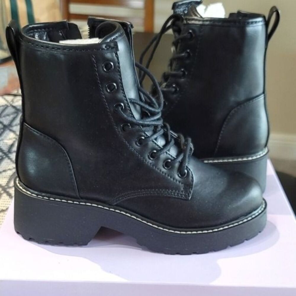 NWT Madden girl boots black 6
